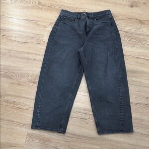 Spanx barrel black Jean